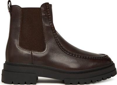 Buty zimowe męskie na jesień Tommy Hilfiger ze sklepu: eobuwie.pl w kategorii: Buty zimowe męskie - zdjęcie WP-EBWP-9KUZS-09B_0000305552860
