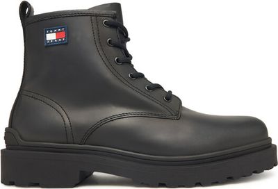 Buty zimowe męskie na zimę Tommy Jeans ze sklepu: eobuwie.pl w kategorii: Buty zimowe męskie - zdjęcie WP-EBWP-9KUZS-09B_0000305553133