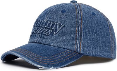Czapka z daszkiem damska casual Tommy Jeans ze sklepu: eobuwie.pl w kategorii: Czapki z daszkiem damskie - zdjęcie WP-EBWP-9KUZS-09B_0000305556295