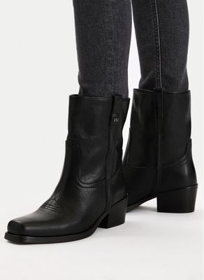 Weekend Max Mara - Botki ze sklepu: eobuwie.pl w kategorii: Botki - zdjęcie WP-EBWP-9KUZS-09B_0000305590046