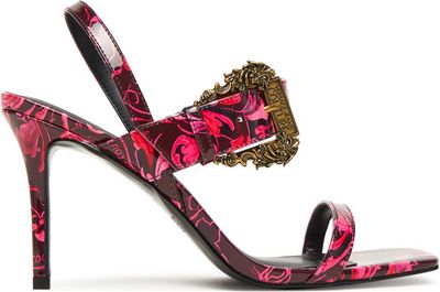 Sandały damskie na lato Versace Jeans Couture ze sklepu: eobuwie.pl w kategorii: Sandały damskie - zdjęcie WP-EBWP-9KUZS-09B_0000305600486