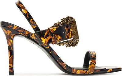 Sandały damskie na lato Versace Jeans Couture ze sklepu: eobuwie.pl w kategorii: Sandały damskie - zdjęcie WP-EBWP-9KUZS-09B_0000305600493