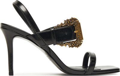 Sandały damskie na lato Versace Jeans Couture ze sklepu: eobuwie.pl w kategorii: Sandały damskie - zdjęcie WP-EBWP-9KUZS-09B_0000305600530