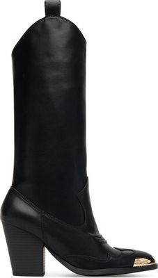 Versace Jeans Couture - Kozaki damskie na zimę ze sklepu: eobuwie.pl w kategorii: Kozaki damskie - zdjęcie WP-EBWP-9KUZS-09B_0000305600615