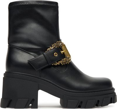Botki na jesień Versace Jeans Couture ze sklepu: eobuwie.pl w kategorii: Botki - zdjęcie WP-EBWP-9KUZS-09B_0000305600653