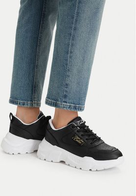 Buty sportowe damskie na jesień Versace Jeans Couture ze sklepu: eobuwie.pl w kategorii: Buty sportowe damskie - zdjęcie WP-EBWP-9KUZS-09B_0000305600882