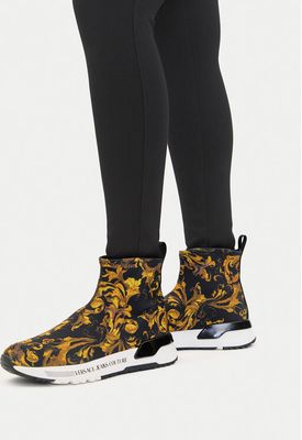 Botki na jesień Versace Jeans Couture ze sklepu: eobuwie.pl w kategorii: Botki - zdjęcie WP-EBWP-9KUZS-09B_0000305600943