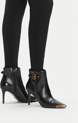 Botki jesienne Versace Jeans Couture ze sklepu: eobuwie.pl w kategorii: Botki - zdjęcie WP-EBWP-9KUZS-09B_0000305600967