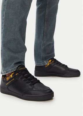 Buty sportowe męskie jesienne Versace Jeans Couture ze sklepu: eobuwie.pl w kategorii: Buty sportowe męskie - zdjęcie WP-EBWP-9KUZS-09B_0000305601292