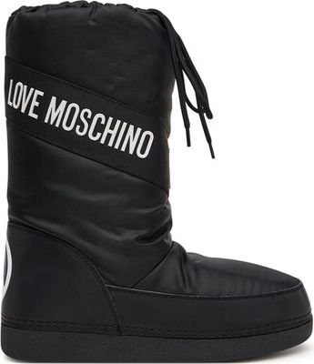 Śniegowce damskie na zimę Love Moschino ze sklepu: eobuwie.pl w kategorii: Śniegowce damskie - zdjęcie WP-EBWP-9KUZS-09B_0000305645357