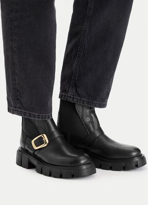 Botki jesienne Love Moschino ze sklepu: eobuwie.pl w kategorii: Botki - zdjęcie WP-EBWP-9KUZS-09B_0000305651945