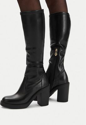 Love Moschino - Kozaki damskie jesienne ze sklepu: eobuwie.pl w kategorii: Kozaki damskie - zdjęcie WP-EBWP-9KUZS-09B_0000305651969