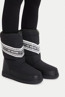 Love Moschino - Śniegowce damskie wiosenne ze sklepu: eobuwie.pl w kategorii: Śniegowce damskie - zdjęcie WP-EBWP-9KUZS-09B_0000305651990
