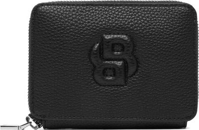 Portfel damski elegancki BOSS ze sklepu: eobuwie.pl w kategorii: Portfele damskie - zdjęcie WP-EBWP-9KUZS-09B_0000305669261