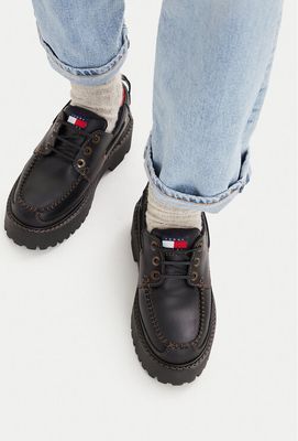 Buty sportowe damskie jesienne Tommy Jeans ze sklepu: eobuwie.pl w kategorii: Buty sportowe damskie - zdjęcie WP-EBWP-9KUZS-09B_0000305775887