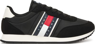 Tommy Jeans - Buty sportowe męskie na jesień ze sklepu: eobuwie.pl w kategorii: Buty sportowe męskie - zdjęcie WP-EBWP-9KUZS-09B_0000305776068