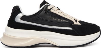 Buty sportowe damskie wiosenne Tommy Hilfiger ze sklepu: eobuwie.pl w kategorii: Buty sportowe damskie - zdjęcie WP-EBWP-9KUZS-09B_0000305778055