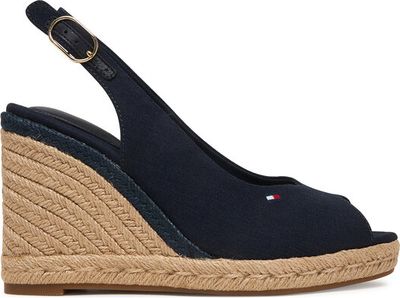 Tommy Hilfiger - Espadryle damskie letnie ze sklepu: eobuwie.pl w kategorii: Espadryle damskie - zdjęcie WP-EBWP-9KUZS-09B_0000305778666