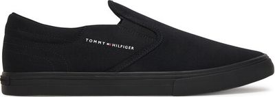 Trampki męskie jesienne Tommy Hilfiger ze sklepu: eobuwie.pl w kategorii: Trampki męskie - zdjęcie WP-EBWP-9KUZS-09B_0000305779045