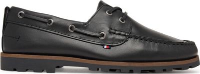 Tommy Hilfiger - Mokasyny męskie jesienne ze sklepu: eobuwie.pl w kategorii: Mokasyny męskie - zdjęcie WP-EBWP-9KUZS-09B_0000305779090