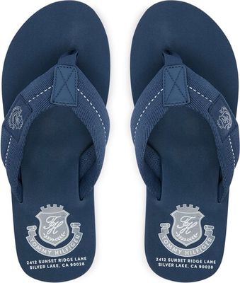 Klapki męskie na lato Tommy Hilfiger ze sklepu: eobuwie.pl w kategorii: Klapki męskie - zdjęcie WP-EBWP-9KUZS-09B_0000305779441