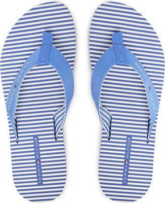 Klapki damskie na lato Tommy Hilfiger ze sklepu: eobuwie.pl w kategorii: Klapki damskie - zdjęcie WP-EBWP-9KUZS-09B_0000305780430
