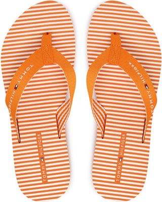 Klapki damskie na lato Tommy Hilfiger ze sklepu: eobuwie.pl w kategorii: Klapki damskie - zdjęcie WP-EBWP-9KUZS-09B_0000305780492