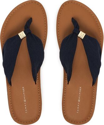 Tommy Hilfiger - Klapki damskie letnie ze sklepu: eobuwie.pl w kategorii: Klapki damskie - zdjęcie WP-EBWP-9KUZS-09B_0000305780539