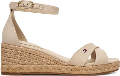 Espadryle damskie na lato Tommy Hilfiger ze sklepu: eobuwie.pl w kategorii: Espadryle damskie - zdjęcie WP-EBWP-9KUZS-09B_0000305780850