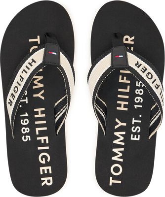 Klapki męskie na lato Tommy Hilfiger ze sklepu: eobuwie.pl w kategorii: Klapki męskie - zdjęcie WP-EBWP-9KUZS-09B_0000305781406