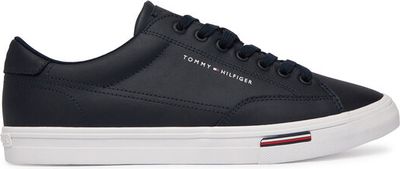 Trampki męskie na wiosnę Tommy Hilfiger ze sklepu: eobuwie.pl w kategorii: Trampki męskie - zdjęcie WP-EBWP-9KUZS-09B_0000305781475