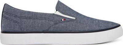Trampki męskie jesienne Tommy Hilfiger ze sklepu: eobuwie.pl w kategorii: Trampki męskie - zdjęcie WP-EBWP-9KUZS-09B_0000305781680