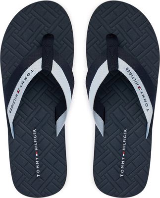 Klapki męskie na lato Tommy Hilfiger ze sklepu: eobuwie.pl w kategorii: Klapki męskie - zdjęcie WP-EBWP-9KUZS-09B_0000305782113