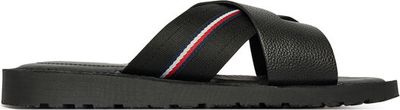 Klapki męskie na lato Tommy Hilfiger ze sklepu: eobuwie.pl w kategorii: Klapki męskie - zdjęcie WP-EBWP-9KUZS-09B_0000305782205
