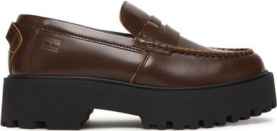 Lordsy na jesień Tommy Jeans ze sklepu: eobuwie.pl w kategorii: Lordsy damskie - zdjęcie WP-EBWP-9KUZS-09B_0000305782250