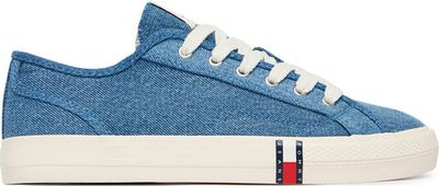 Trampki damskie na wiosnę Tommy Jeans ze sklepu: eobuwie.pl w kategorii: Trampki damskie - zdjęcie WP-EBWP-9KUZS-09B_0000305782274