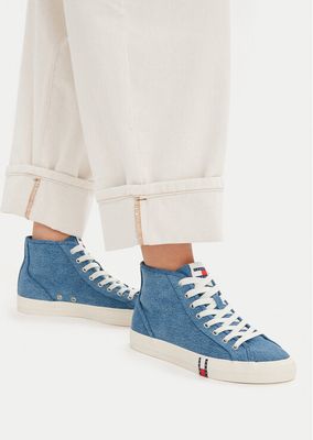 Buty sportowe damskie na wiosnę Tommy Jeans ze sklepu: eobuwie.pl w kategorii: Buty sportowe damskie - zdjęcie WP-EBWP-9KUZS-09B_0000305782281