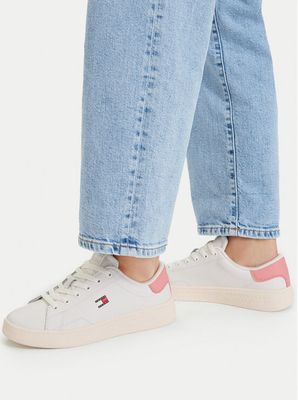 Tommy Jeans - Trampki damskie na wiosnę ze sklepu: eobuwie.pl w kategorii: Trampki damskie - zdjęcie WP-EBWP-9KUZS-09B_0000305782373