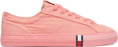 Trampki damskie na wiosnę Tommy Jeans ze sklepu: eobuwie.pl w kategorii: Trampki damskie - zdjęcie WP-EBWP-9KUZS-09B_0000305783158