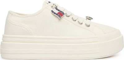 Tommy Jeans - Buty sportowe damskie na wiosnę ze sklepu: eobuwie.pl w kategorii: Buty sportowe damskie - zdjęcie WP-EBWP-9KUZS-09B_0000305783172