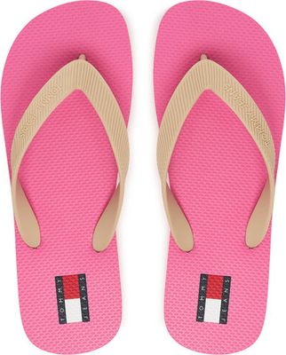 Klapki damskie na lato Tommy Jeans ze sklepu: eobuwie.pl w kategorii: Klapki damskie - zdjęcie WP-EBWP-9KUZS-09B_0000305783370
