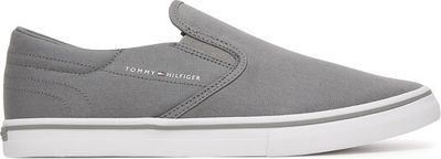 Trampki męskie na wiosnę jesienne Tommy Hilfiger ze sklepu: eobuwie.pl w kategorii: Trampki męskie - zdjęcie WP-EBWP-9KUZS-09B_0000305785015