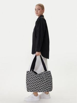 Shopper bag wakacyjna Karl Lagerfeld Jeans ze sklepu: eobuwie.pl w kategorii: Torby Shopper bag - zdjęcie WP-EBWP-9KUZS-09B_0000305789020