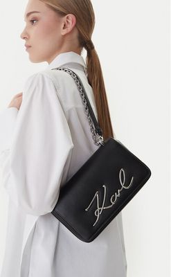 Listonoszka elegancka Karl Lagerfeld ze sklepu: eobuwie.pl w kategorii: Listonoszki - zdjęcie WP-EBWP-9KUZS-09B_0000305790354