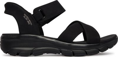 Sandały damskie letnie Skechers ze sklepu: eobuwie.pl w kategorii: Sandały damskie - zdjęcie WP-EBWP-9KUZS-09B_0000305799272