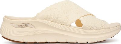 Klapki damskie na lato Skechers ze sklepu: eobuwie.pl w kategorii: Klapki damskie - zdjęcie WP-EBWP-9KUZS-09B_0000305799296