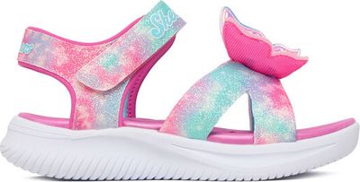 Sandały dziecięce na lato Skechers ze sklepu: eobuwie.pl w kategorii: Sandały dziecięce - zdjęcie WP-EBWP-9KUZS-09B_0000305799524