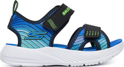 Sandały dziecięce na lato Skechers ze sklepu: eobuwie.pl w kategorii: Sandały dziecięce - zdjęcie WP-EBWP-9KUZS-09B_0000305800206
