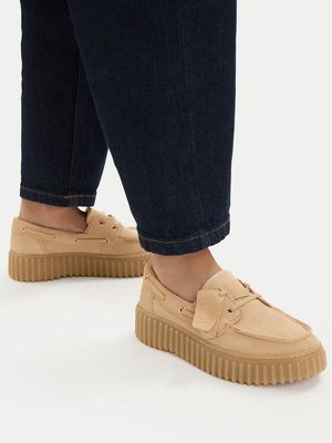 Buty sportowe damskie jesienne Clarks ze sklepu: eobuwie.pl w kategorii: Buty sportowe damskie - zdjęcie WP-EBWP-9KUZS-09B_0000305833594