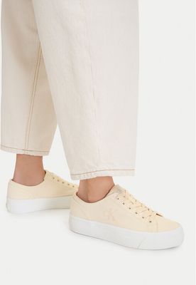 Buty sportowe damskie na wiosnę Calvin Klein ze sklepu: eobuwie.pl w kategorii: Buty sportowe damskie - zdjęcie WP-EBWP-9KUZS-09B_0000305846402